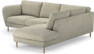 Madison Lux - 2-sits soffa med divan höger - Beige