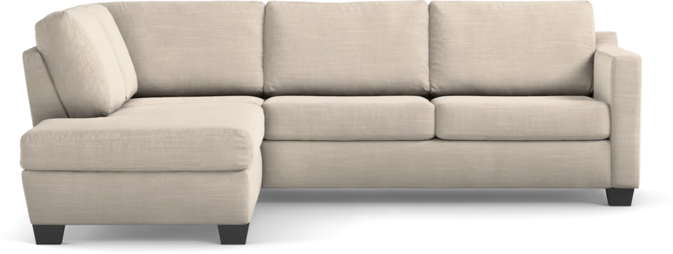 Friday - 2,5-sits soffa med divan vänster - Beige