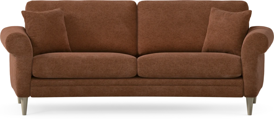 Eden - 2,5-sits soffa svängd - Orange