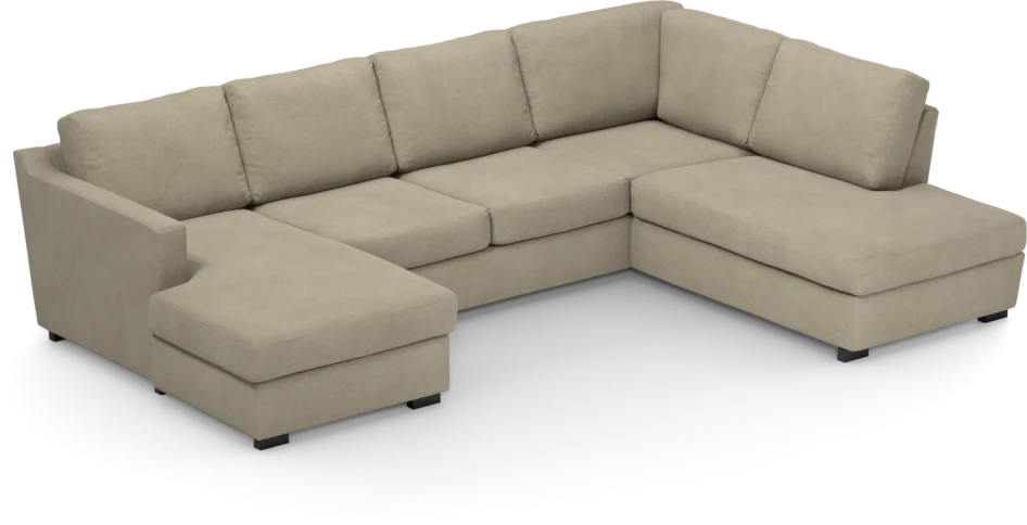 Friday - 3-sits soffa med schäslong vänster och divan höger - Beige
