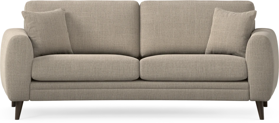 Eden - 2,5-sits soffa svängd - Beige