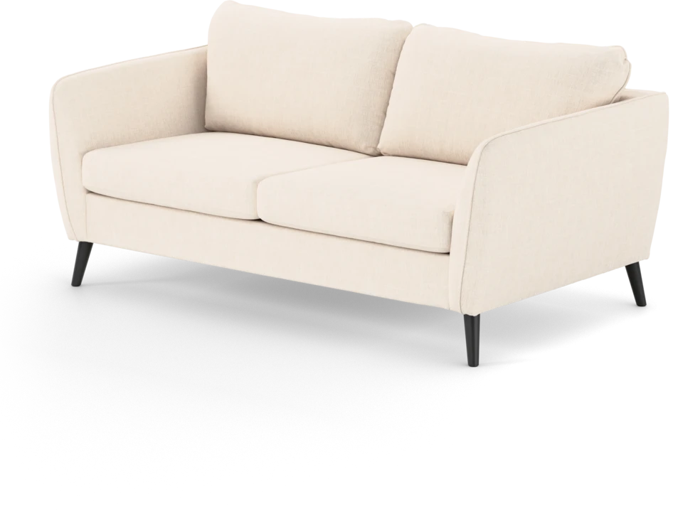 County - 2-sits soffa - Vit