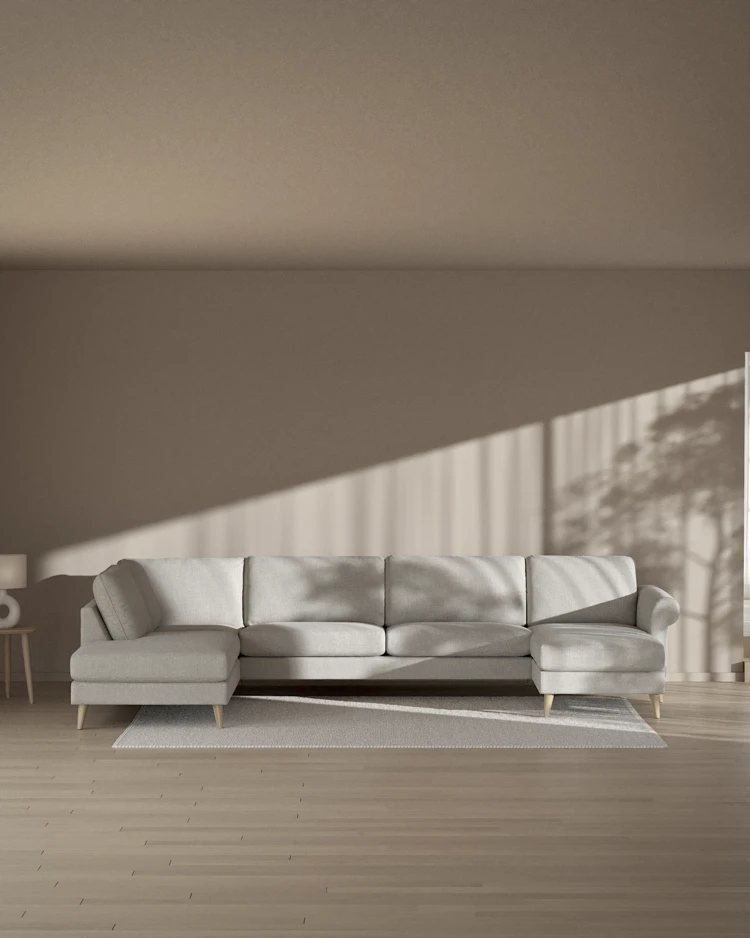 Bridge - 3-sits soffa med divan vänster och schäslong höger - inspiration