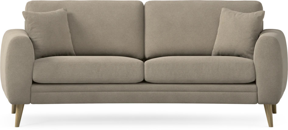 Eden - 2,5-sits soffa svängd - Beige