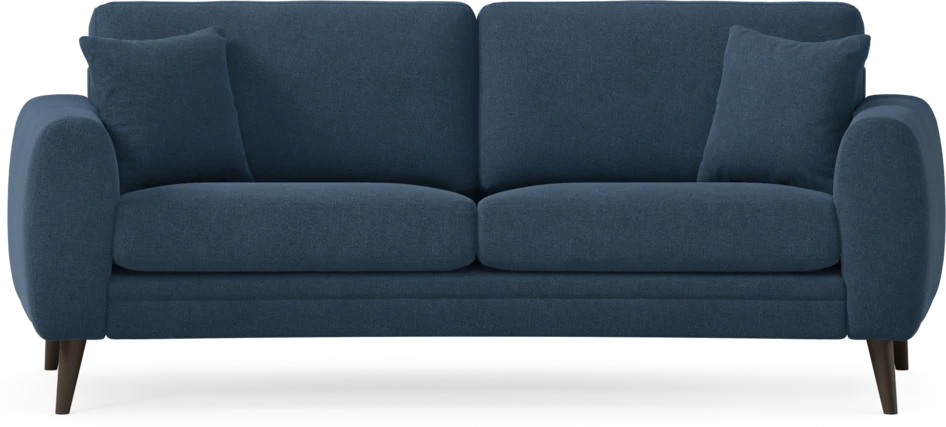 Eden - 2,5-sits soffa svängd - Blå