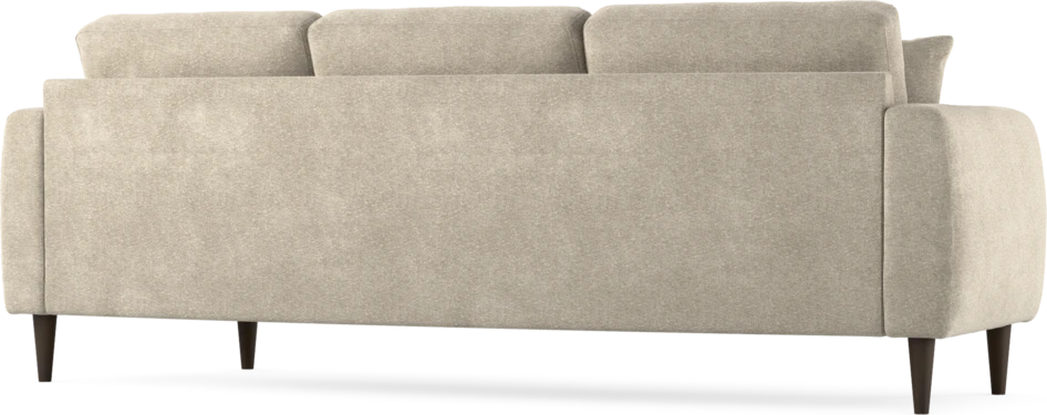 Eden - 3-sits soffa svängd - Beige