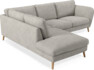 Madison Lux - 2-sits soffa med divan vänster - Vit