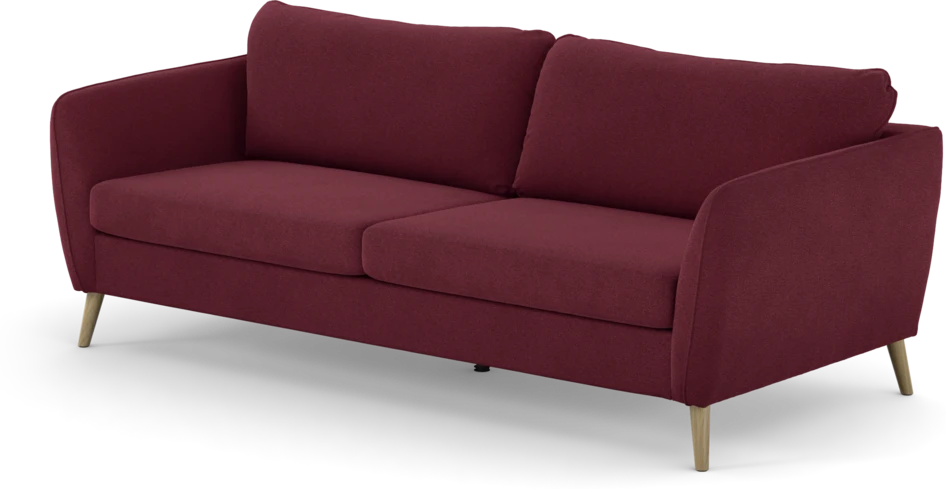 County - 2,5-sits soffa - Röd