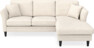Eden - 2-sits soffa med schäslong - Beige