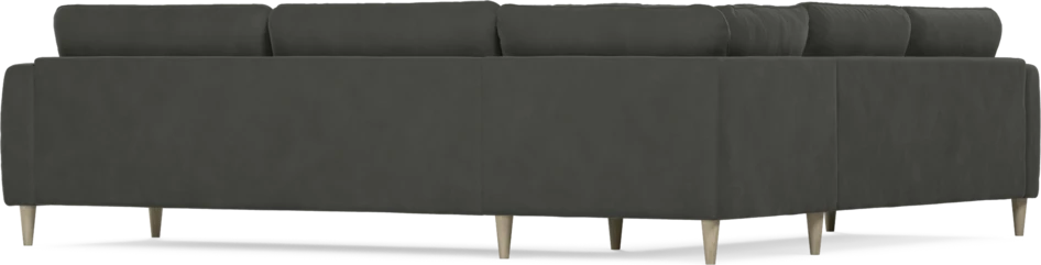 Bridge - Hörnsoffa, 2+3-sits - Grå