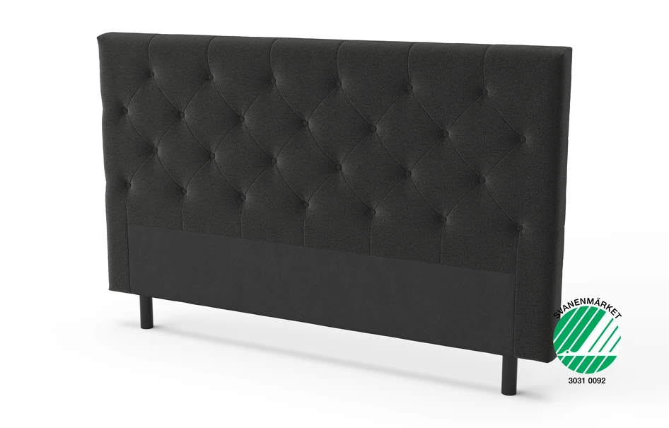 Feel - Sänggavel, B 160-210 cm - Svart