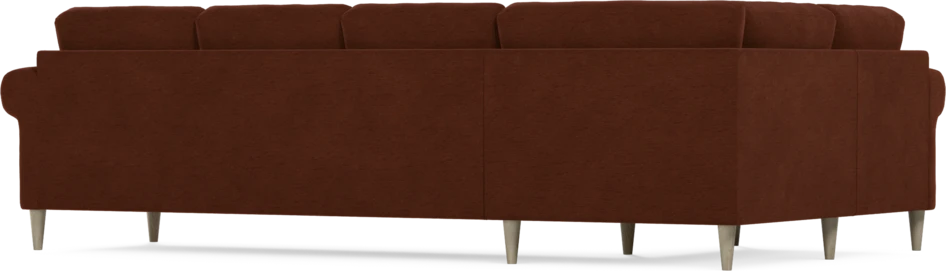 Eden - Hörnsoffa, 1+3-sits - Orange