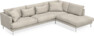 Harper - 3-sits soffa med divan höger - Beige