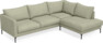 Impression Delux - 3-sits soffa med divan höger - Grön