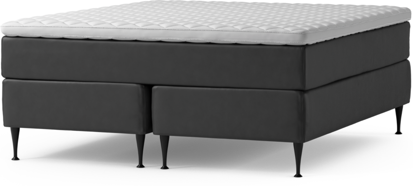 Delux Dream - Kontinentalsäng, dubbelsäng med bäddmadrass och sängben