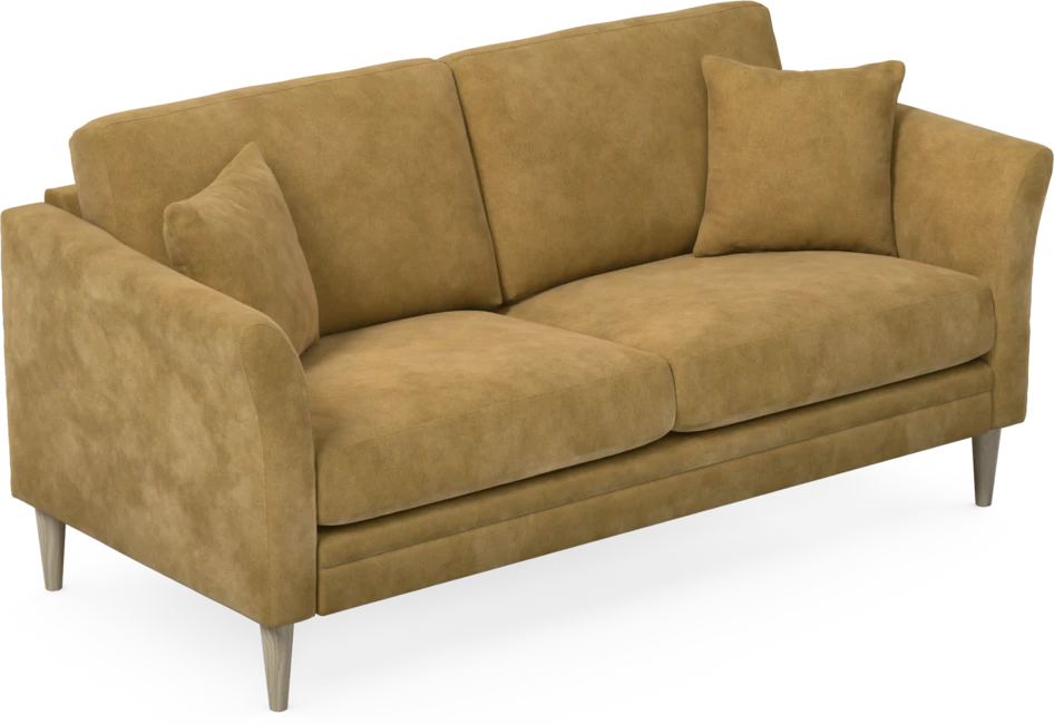 Eden - 2,5-sits soffa - Gul