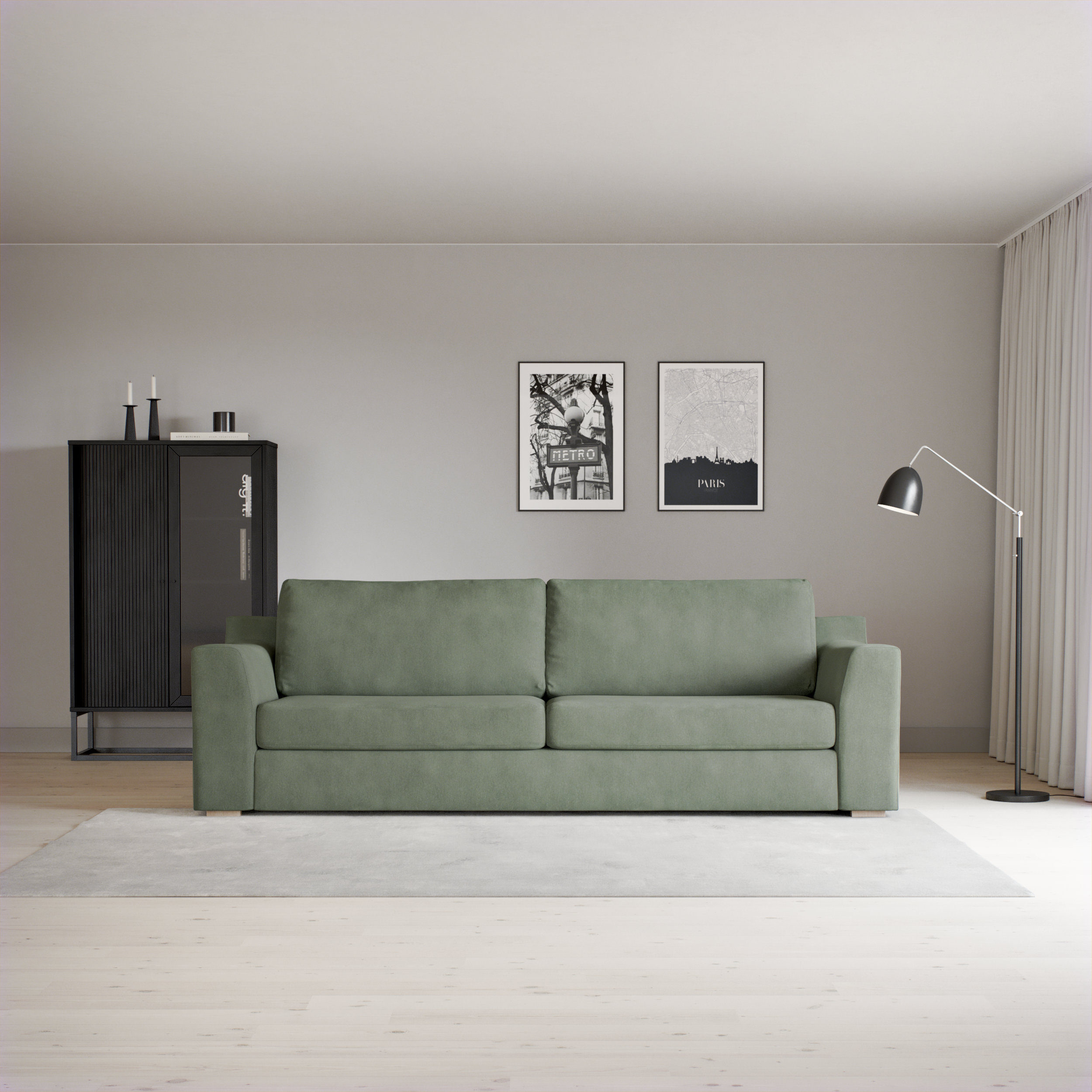 Friday - 3-sits soffa - inspiration