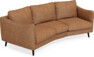 Madison - 3-sits soffa svängd, 70 cm - Orange