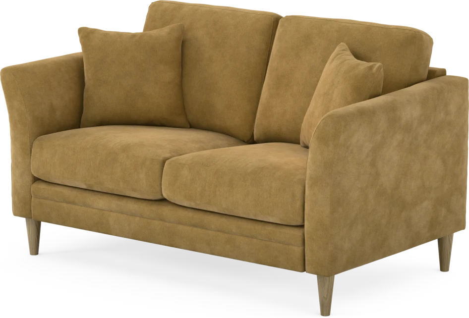 Eden - 2-sits soffa - Gul