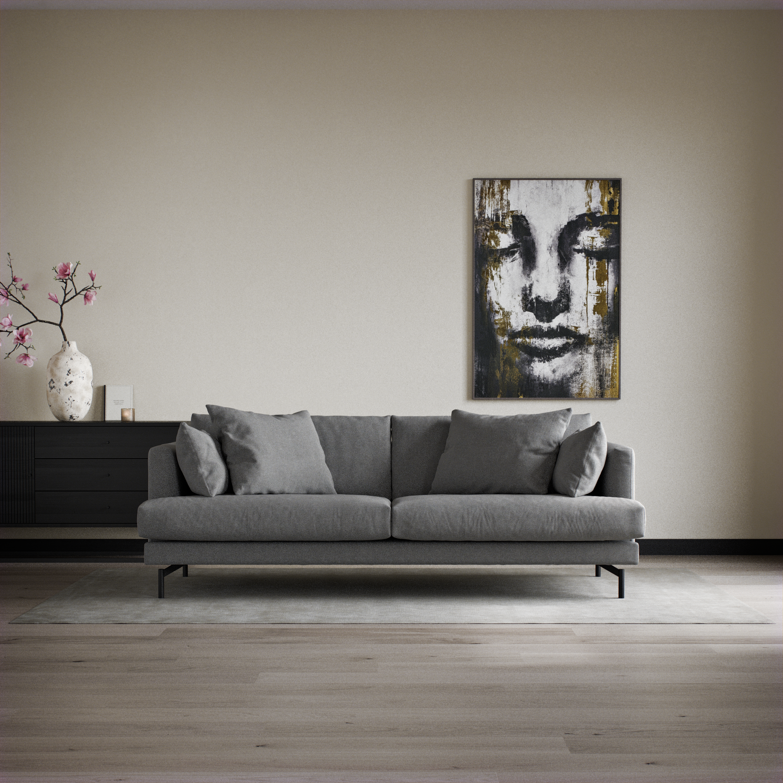 Harper, 3-sits soffa