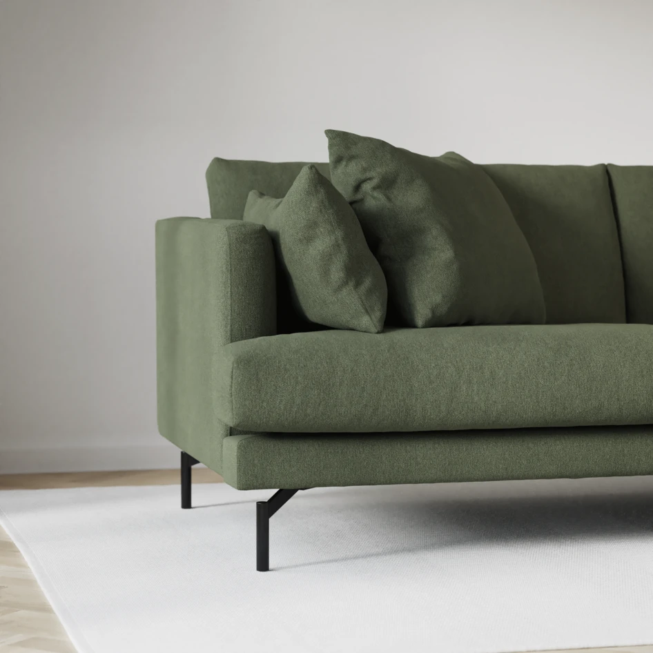 Harper - 3-sits soffa - Grön