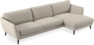 Madison - 3-sits soffa med schäslong höger - Beige