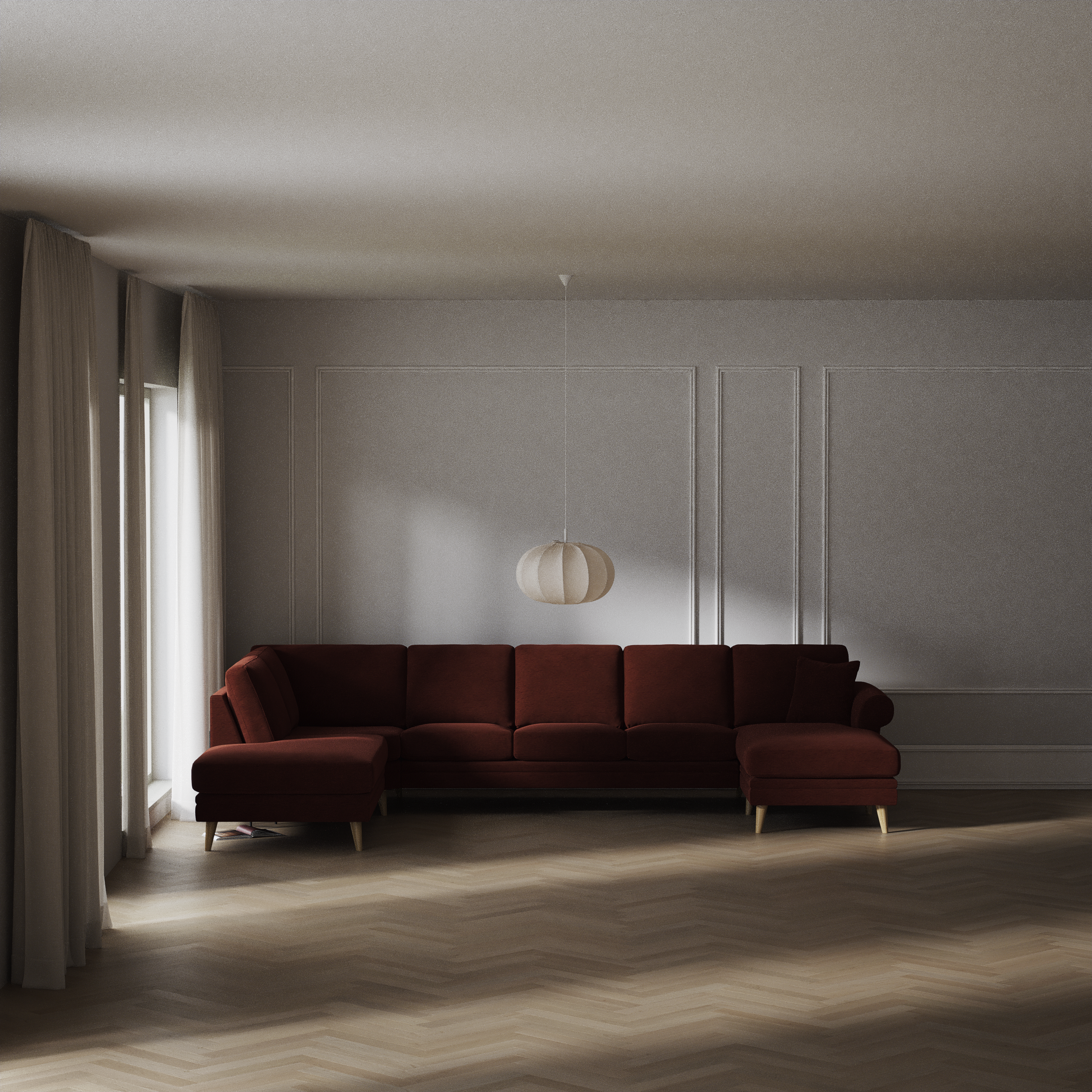 Eden - 3-sits soffa med divan vänster och schäslong höger - inspiration