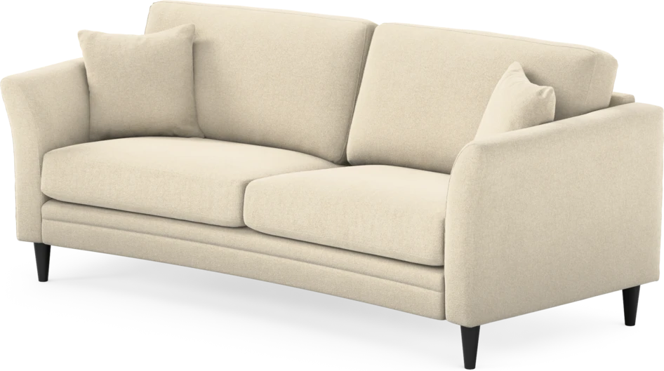 Eden - 2,5-sits soffa svängd - Beige