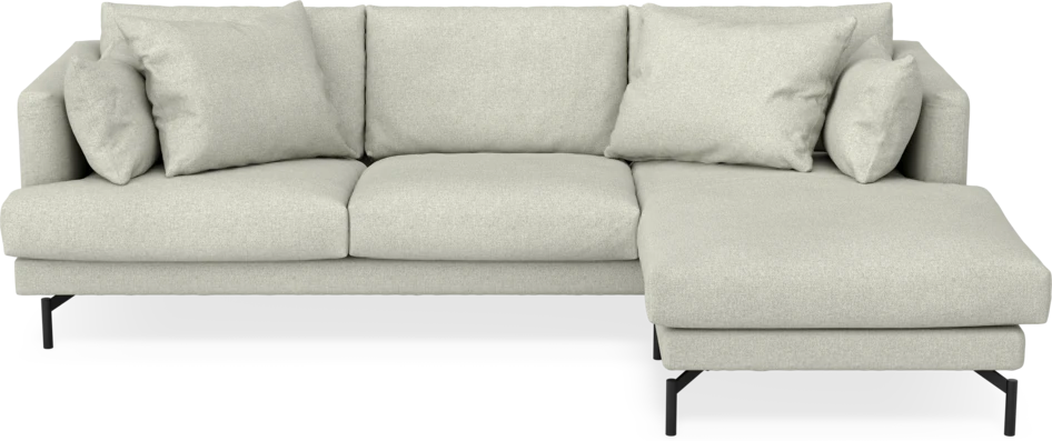 Harper - 4-sits med schäslong höger  - Beige