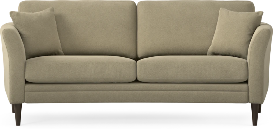 Eden - 2,5-sits soffa svängd - Beige