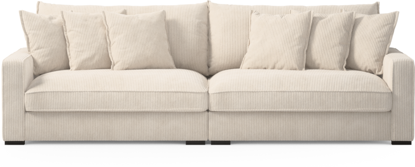 Rossi - 4-sits soffa - Vit