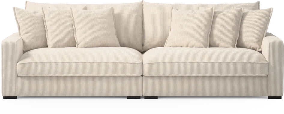 Rossi - 4-sits soffa - Vit