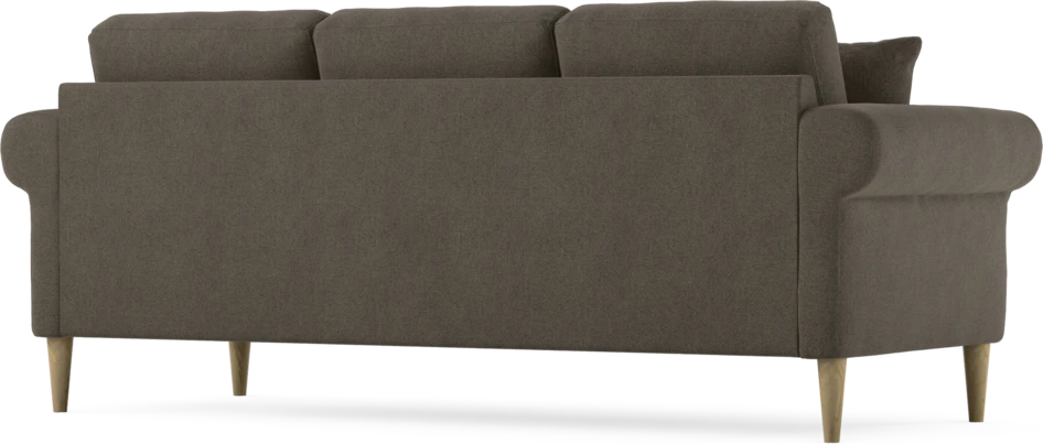 Eden - 3-sits soffa - Brun