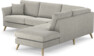 Eden - 2,5-sits soffa med divan - Grå