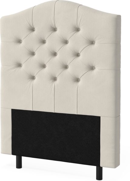 New York välvd - Sänggavel, 90-210 cm - Beige