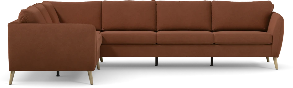County - Hörnsoffa, 2+3-sits - Orange