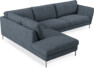 Madison - 3-sits soffa med divan vänster - Vit