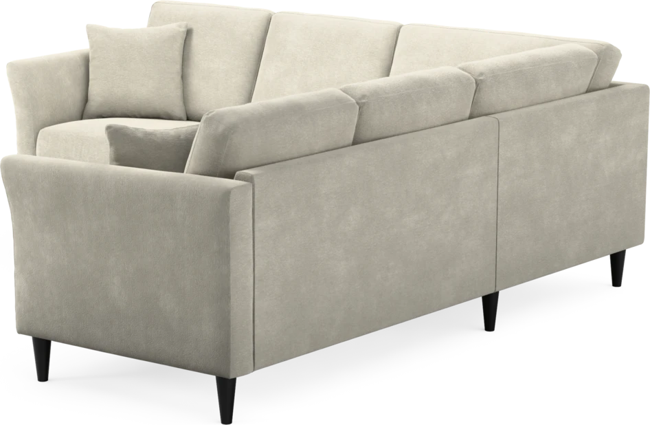 Eden - Hörnsoffa, 2+2-sits - Vit