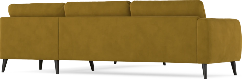 Bridge - Hörnsoffa, 3+3-sits - Gul