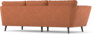 Madison Lux - 4-sits soffa - Orange