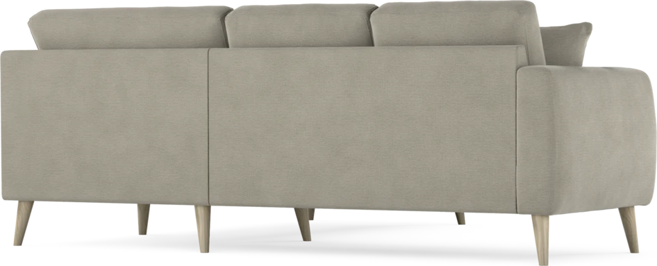 Eden - Hörnsoffa, 2+2-sits - Brun