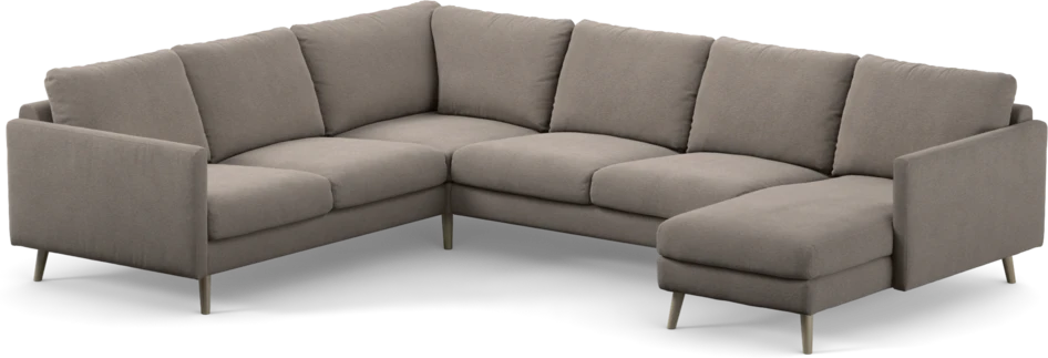 Madison Lux - Hörnsoffa med schäslong höger - Beige