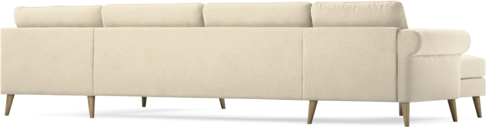 Bridge - 3-sits soffa med schäslong vänster och divan höger - Beige