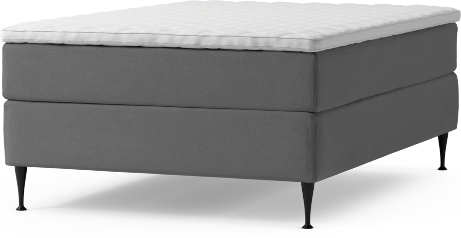 Delux Dream - Kontinentalsäng, enkelsäng 140 cm med bäddmadrass och sängben