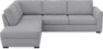 Friday - 2,5-sits soffa med divan vänster - Grå