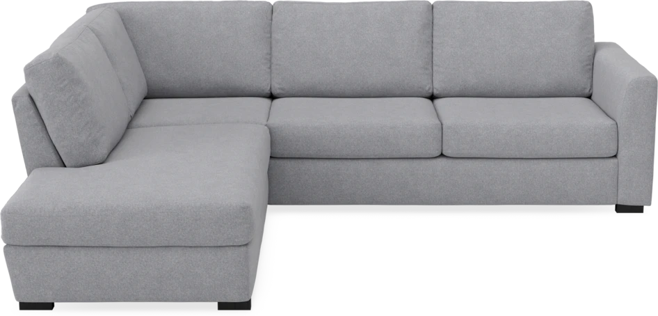 Friday - 2,5-sits soffa med divan vänster - Grå