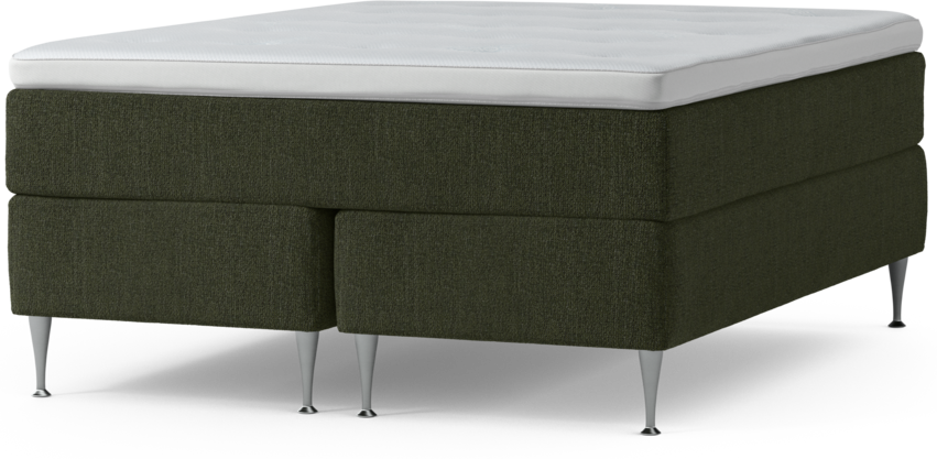 Delux Dream - Kontinentalsäng, dubbelsäng med bäddmadrass och sängben