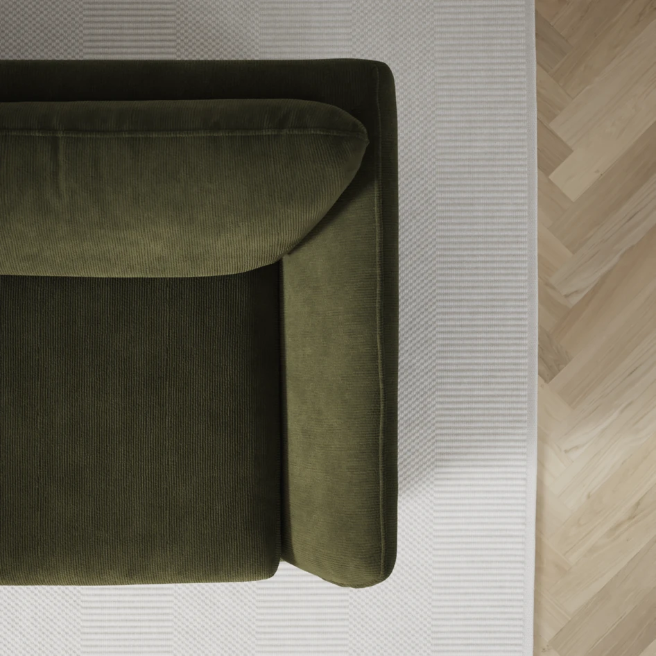 Madison Lux - Hörnsoffa 2+3-sits, hörn 2 - Grön