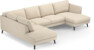 Madison Lux - 2-sits soffa med divan vänster och schäslong höger - Beige