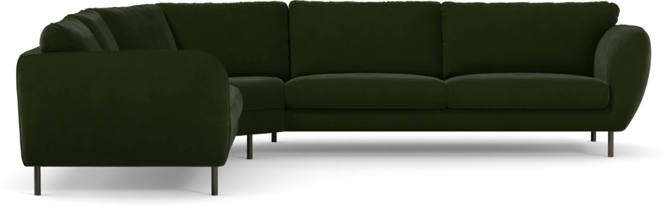 Madison Lux - Hörnsoffa 2+3-sits, hörn 2 - Grön